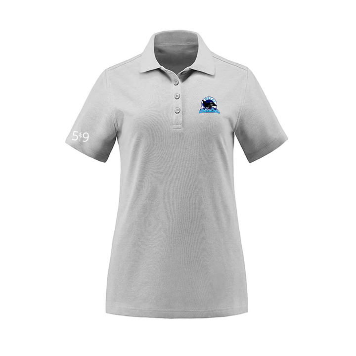 WHITE OAKS EMBROIDERED PIQUE POLO (WOMENS)