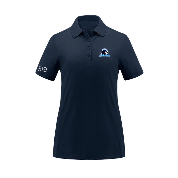 WHITE OAKS EMBROIDERED PIQUE POLO (WOMENS)