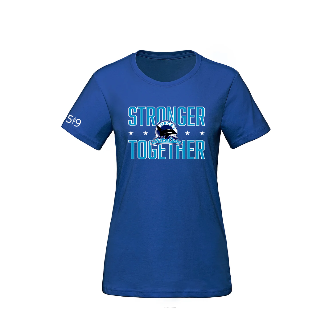 WHITE OAKS STRONGER TOGETHER TEE (WOMENS)