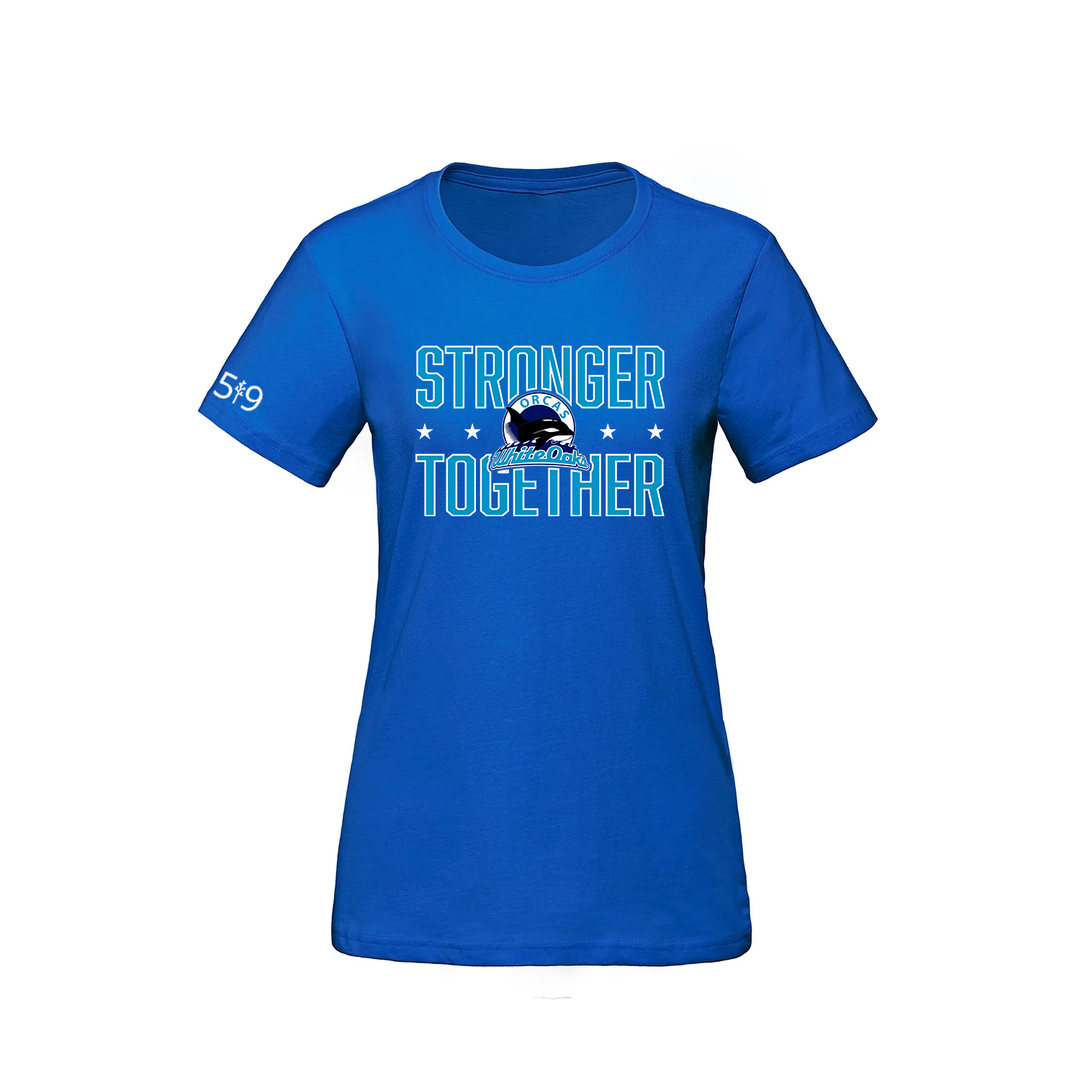 WHITE OAKS STRONGER TOGETHER TEE (WOMENS)