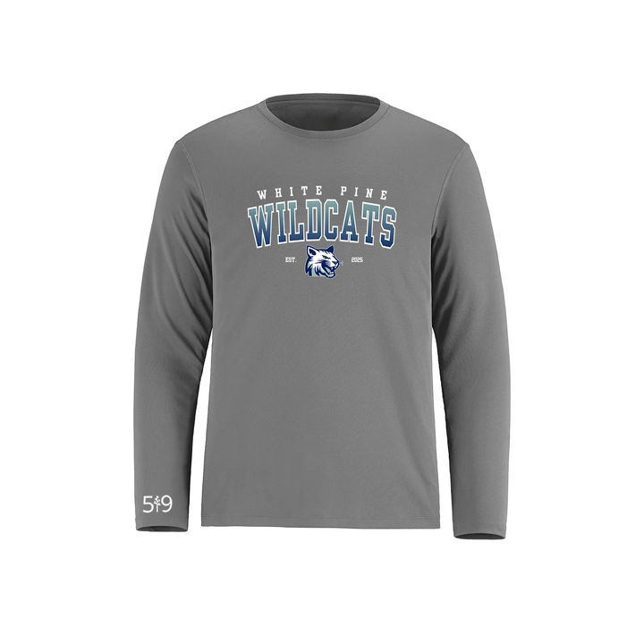 WHITE PINE WILDCATS ATHLETIC LONG SLEEVE (MENS)