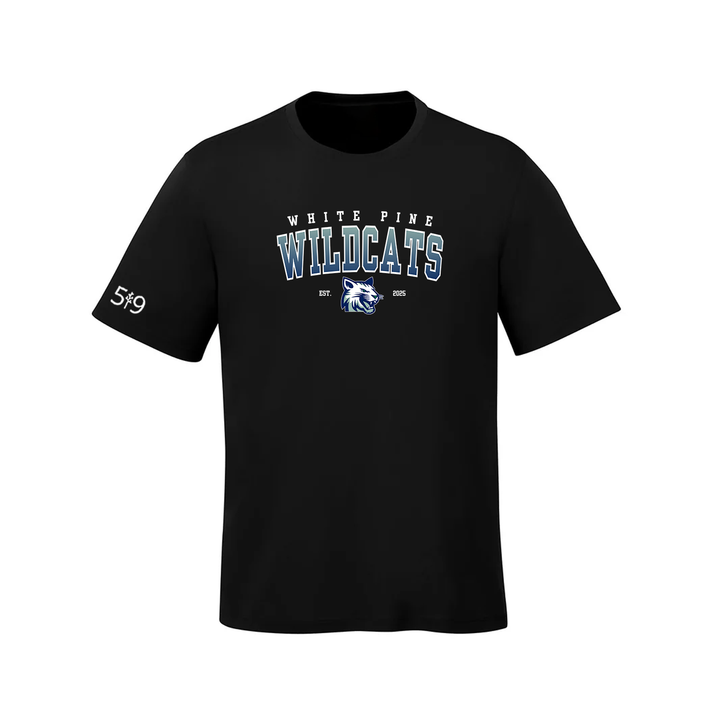 WHITE PINE WILDCATS ATHLETIC TEE (YOUTH)