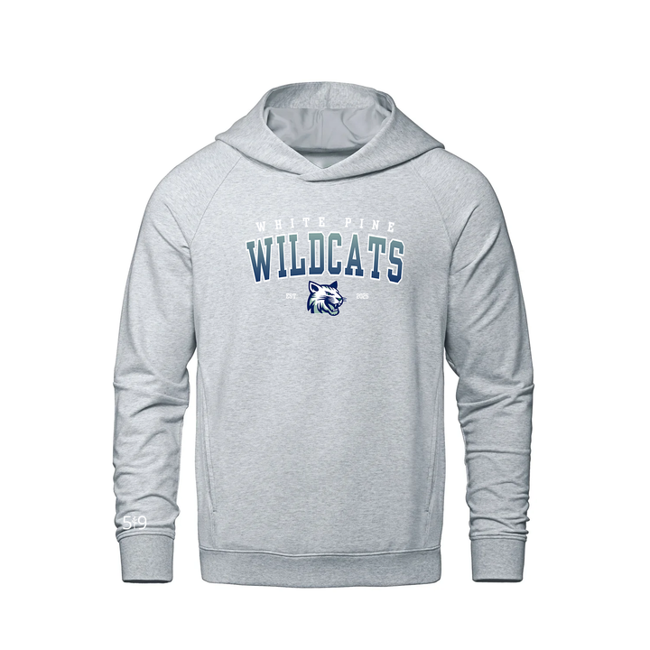 WHITE PINE WILDCATS FRENCH TERRY HOODIE (UNISEX)