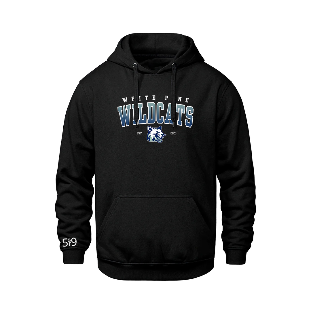 WHITE PINE WILDCATS HOODIE (UNISEX)