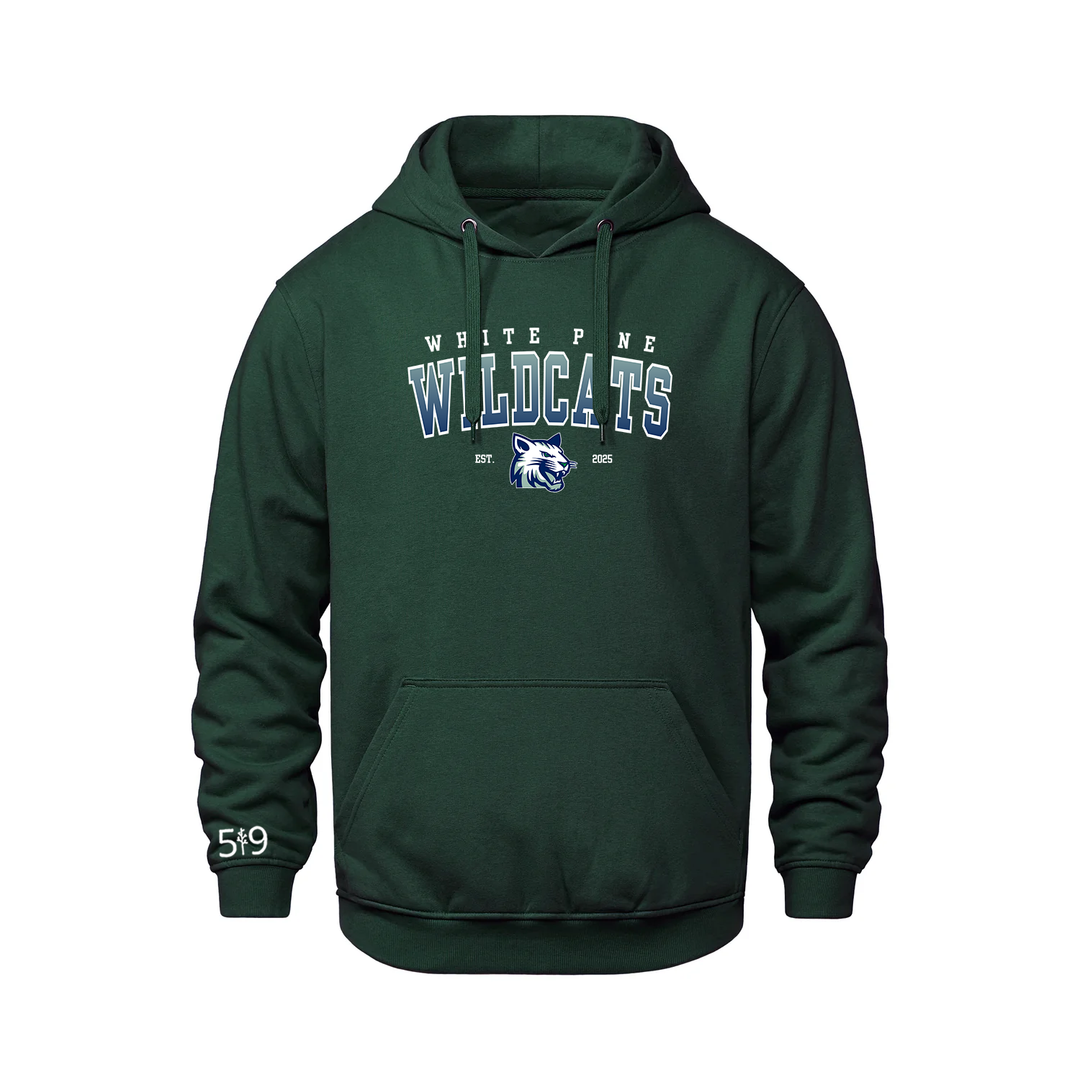 WHITE PINE WILDCATS HOODIE (UNISEX)