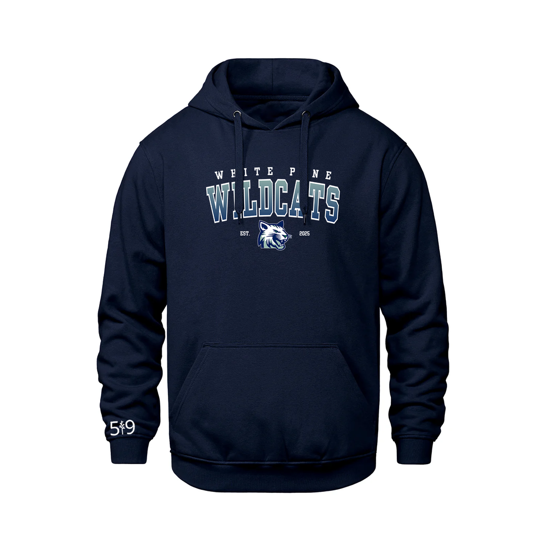 WHITE PINE WILDCATS HOODIE (UNISEX)