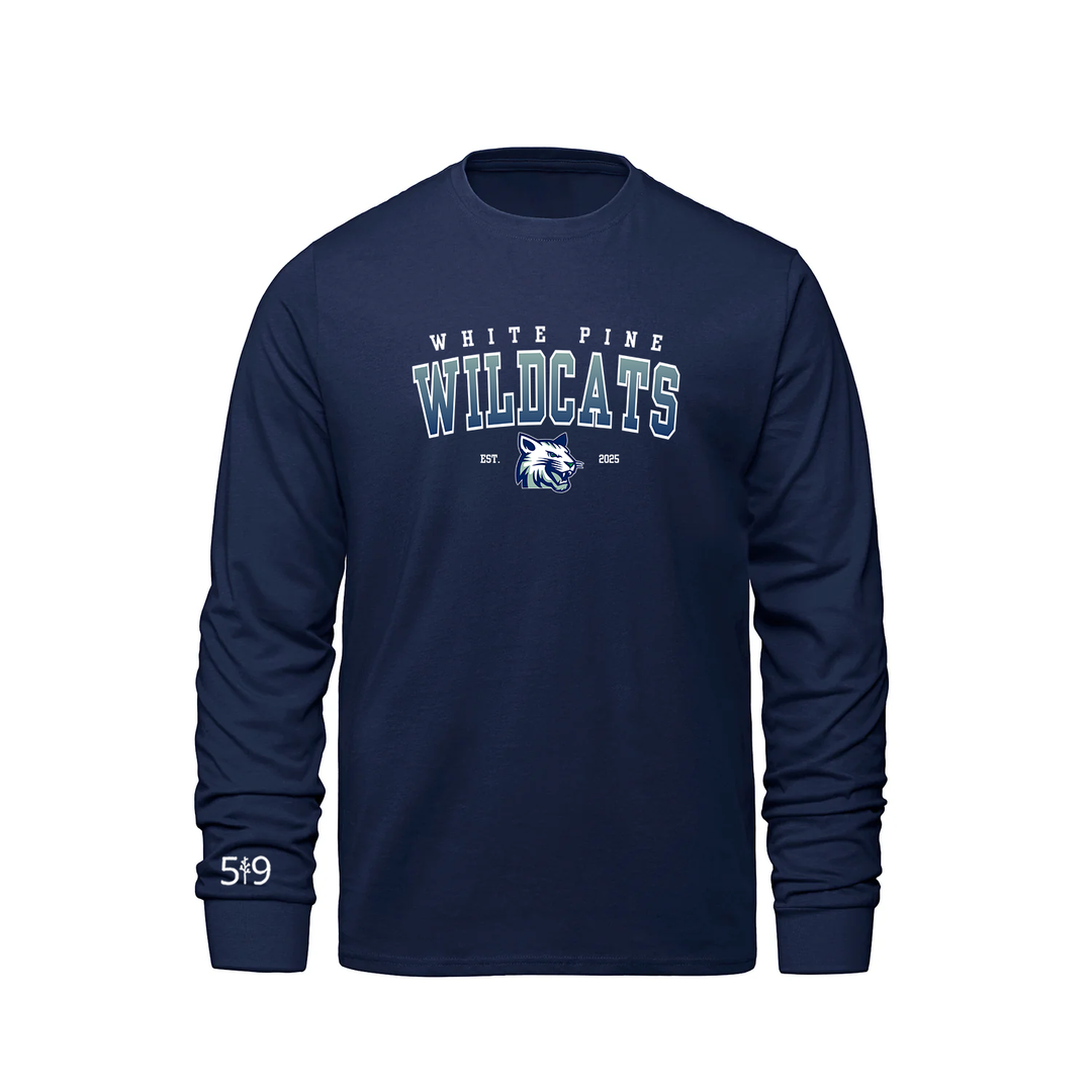 WHITE PINE WILDCATS LONG SLEEVE (MENS)