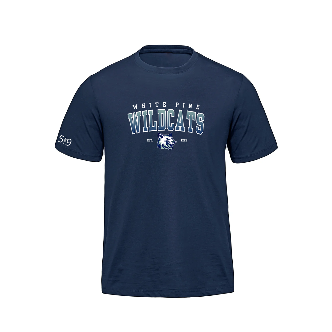 WHITE PINE WILDCATS PREMIUM TEE (MENS)