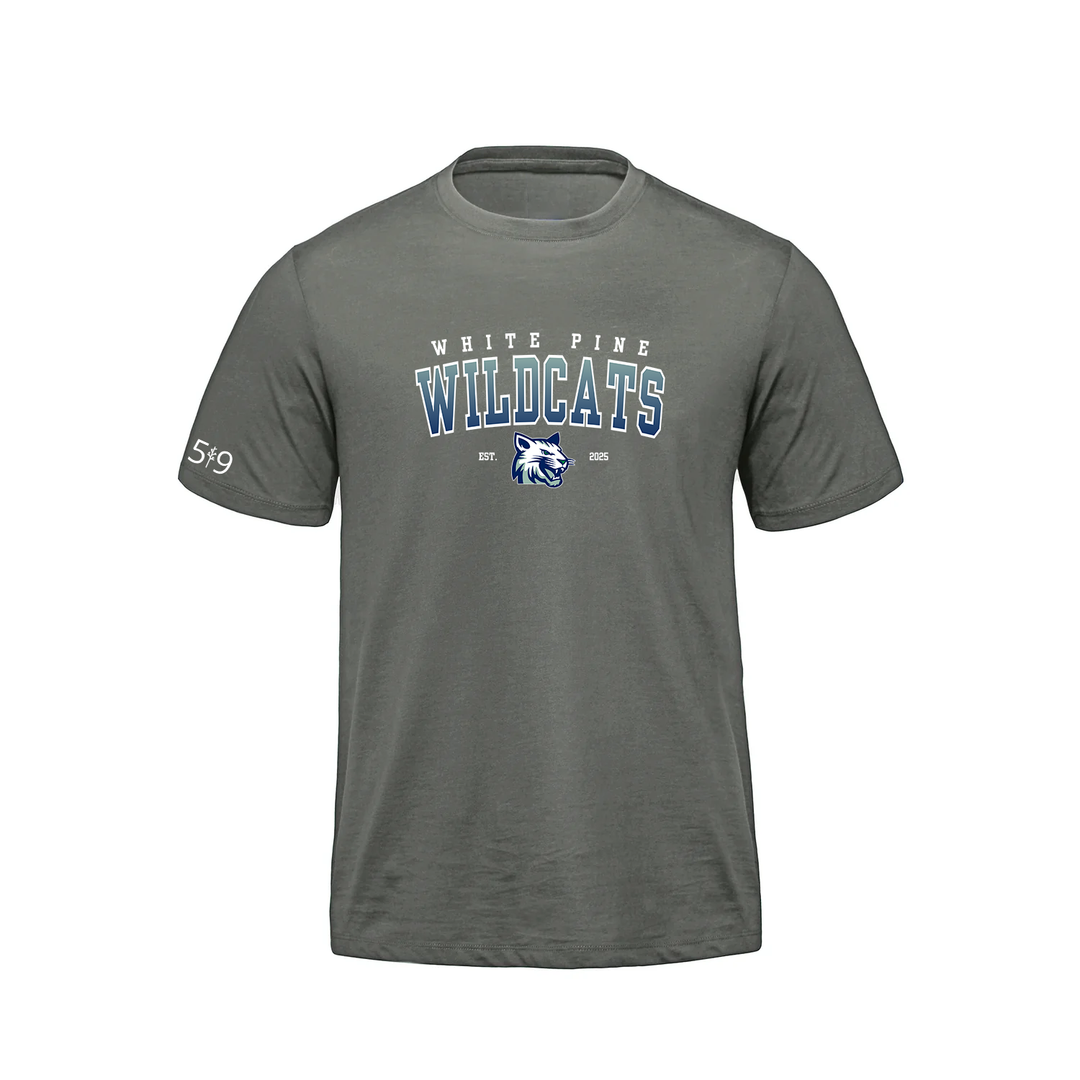 WHITE PINE WILDCATS PREMIUM TEE (MENS)