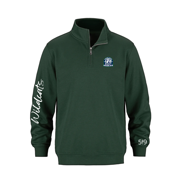 WHITE PINE SIGNATURE SLEEVE 1/4 ZIP (UNISEX)