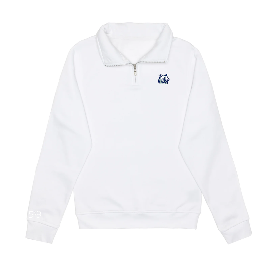 WHITE PINE EMBROIDERED 1/4 ZIP (UNISEX)