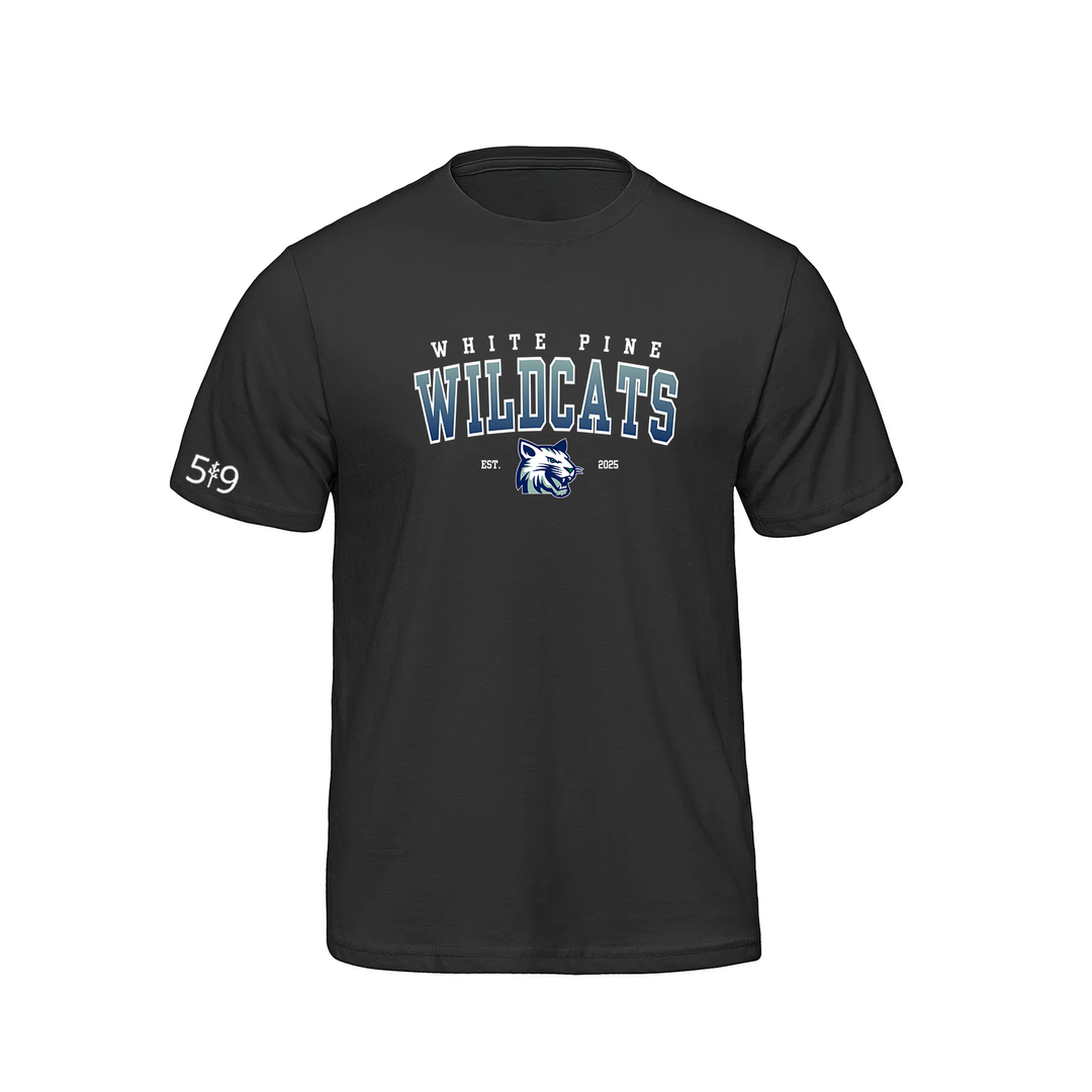 WHITE PINE WILDCATS TEE (MENS)