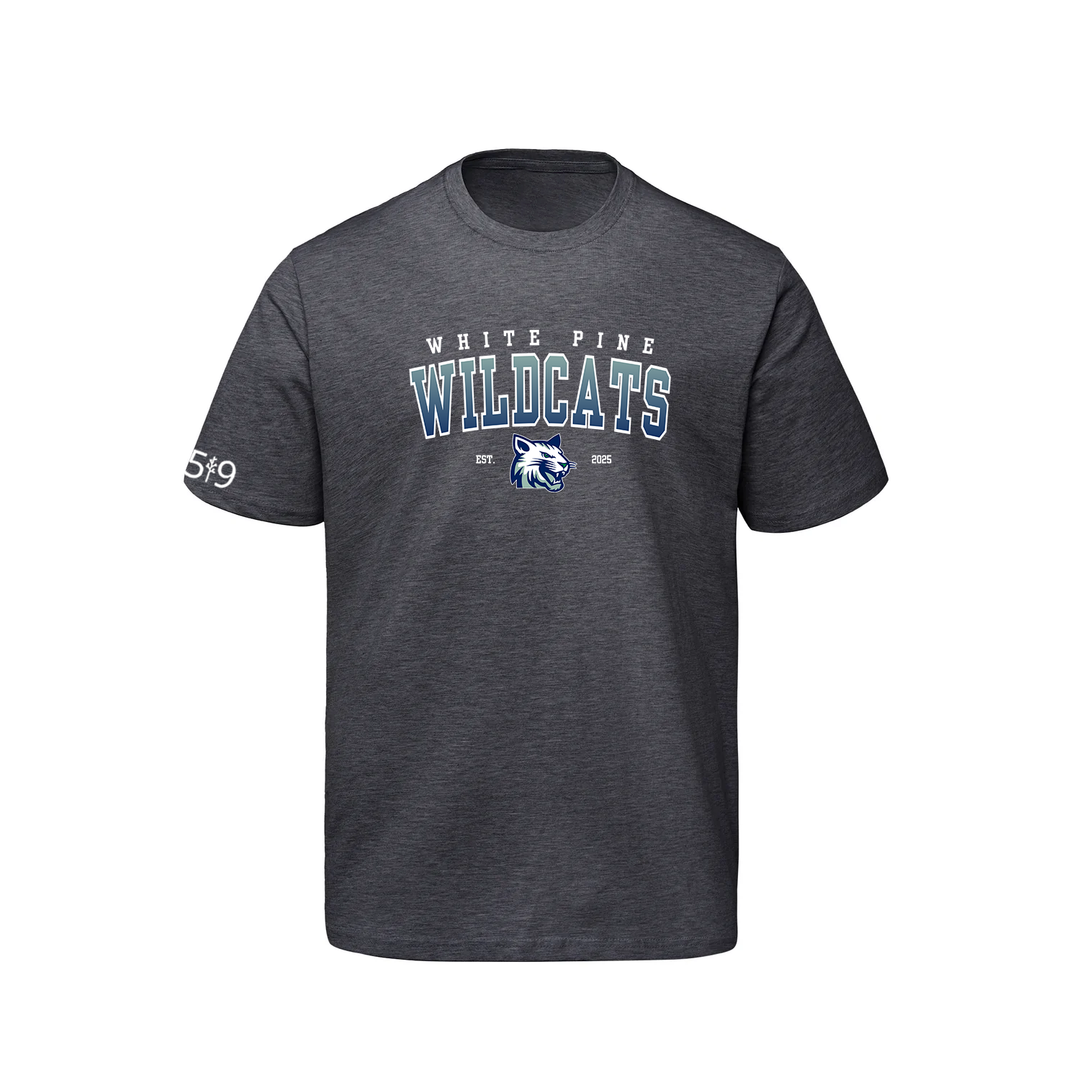 WHITE PINE WILDCATS TEE (MENS)