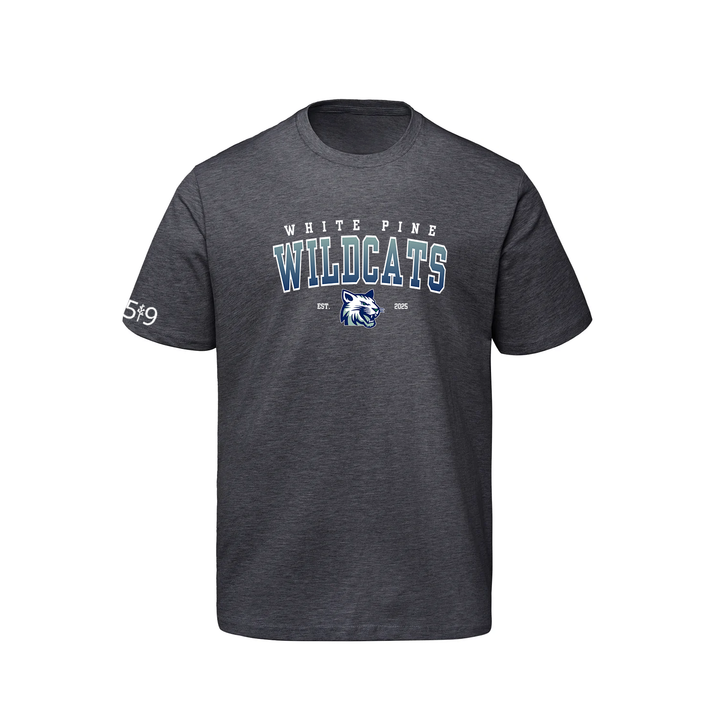 WHITE PINE WILDCATS TEE (MENS)