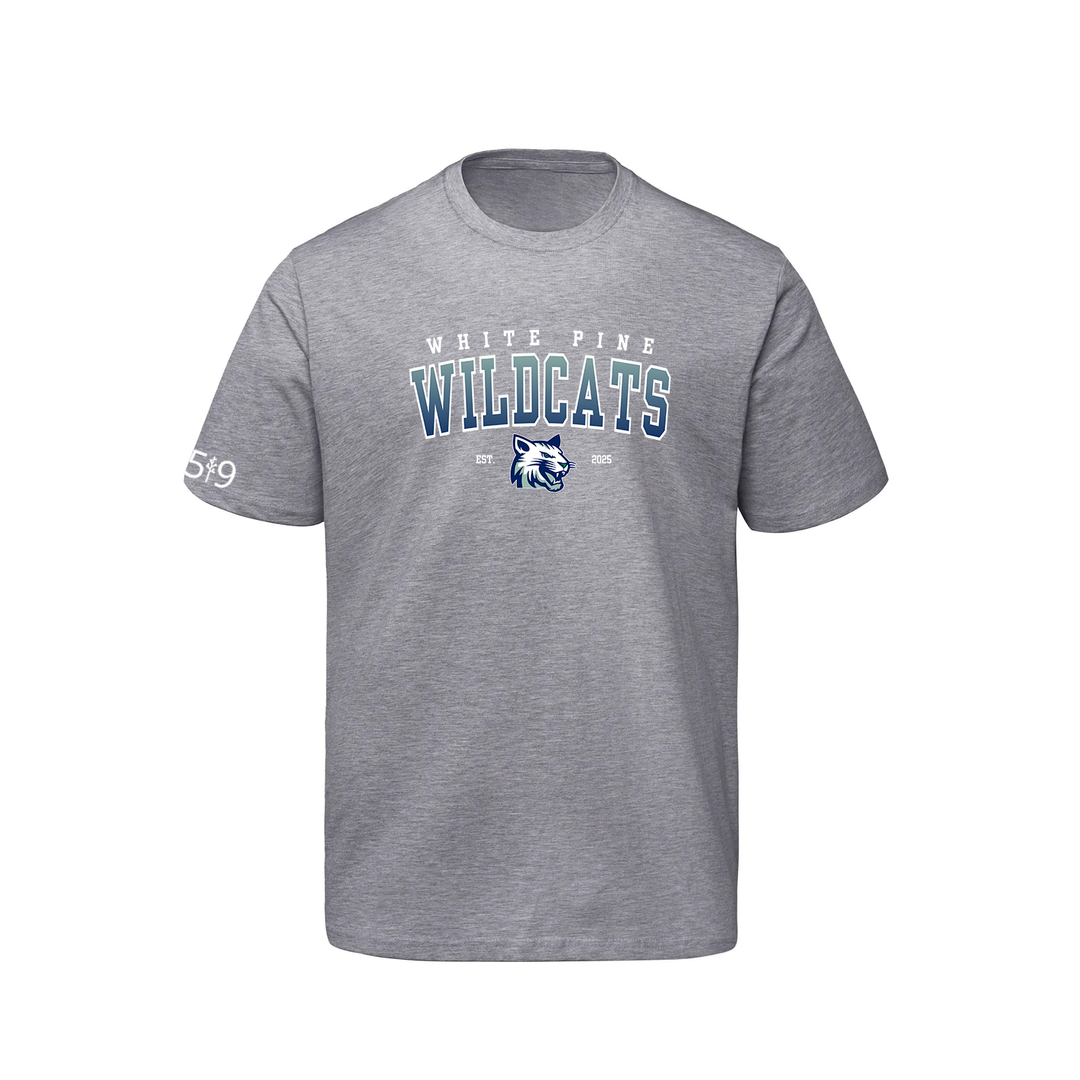 WHITE PINE WILDCATS TEE (MENS)
