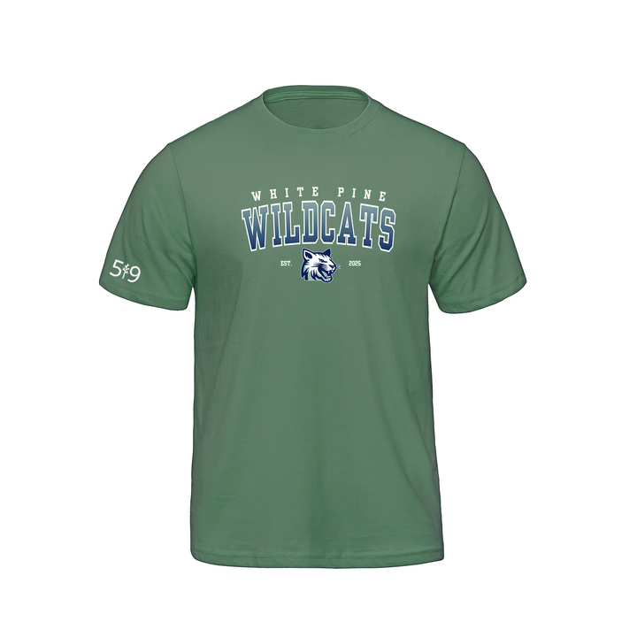 WHITE PINE WILDCATS TEE (MENS)