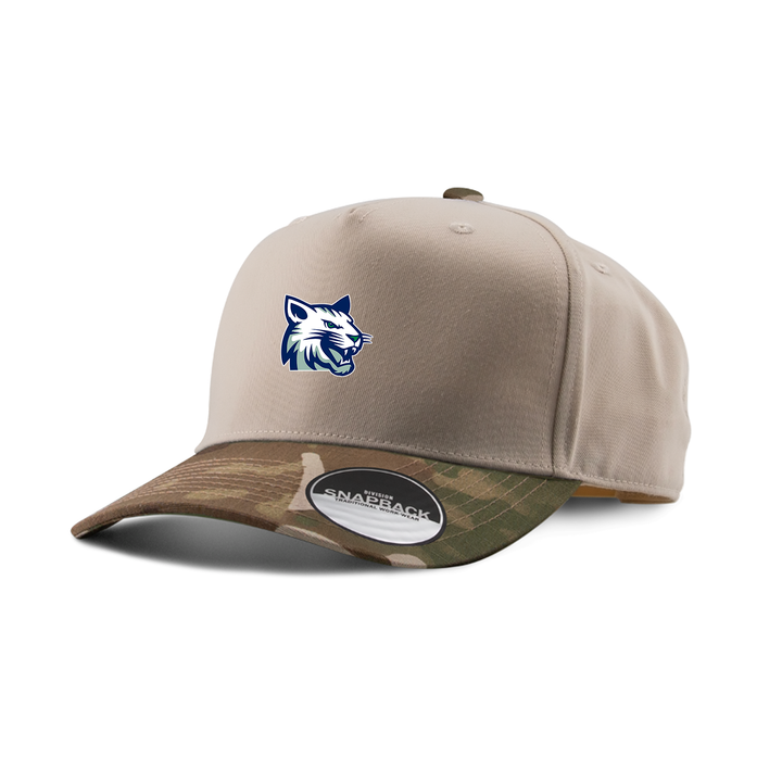 WHITE PINE EMBROIDERED TWO TONE PANEL CAP