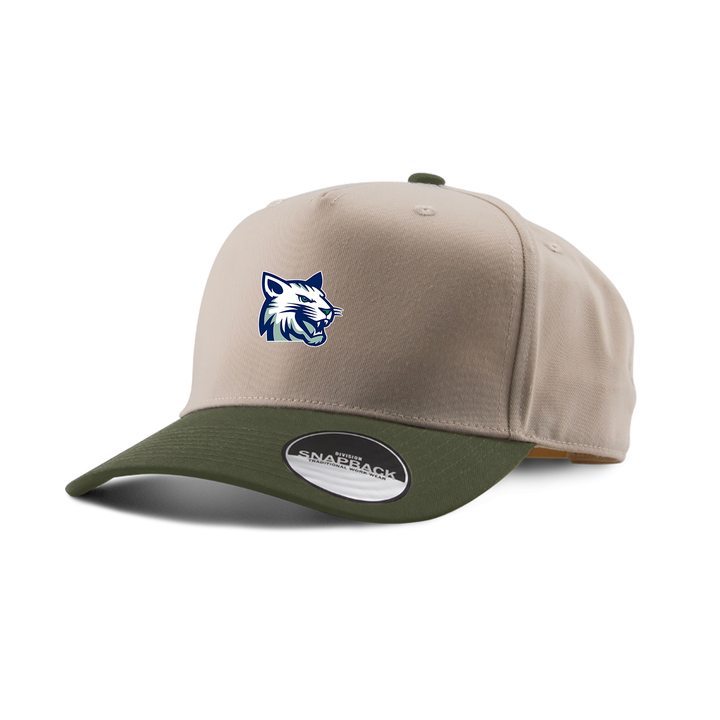 WHITE PINE EMBROIDERED TWO TONE PANEL CAP