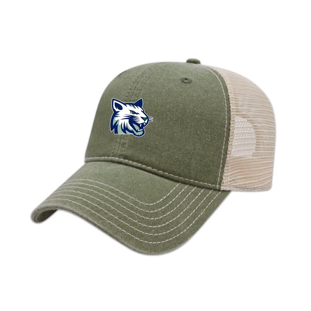 WHITE PINE EMBROIDERED VINTAGE TRUCKER CAP