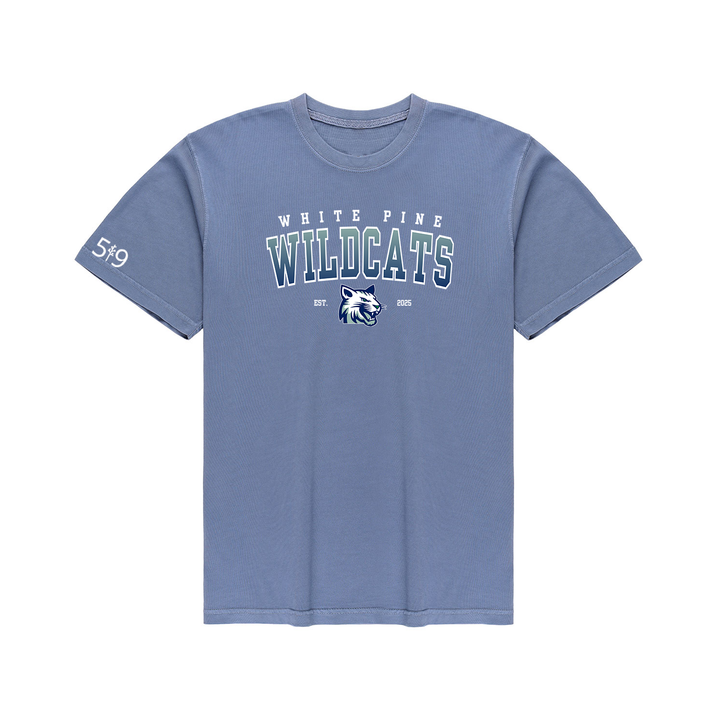 WHITE PINE WILDCATS VINTAGE TEE (UNISEX)