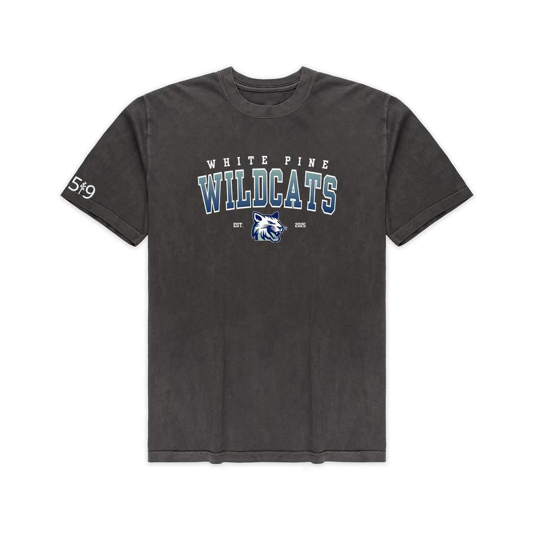 WHITE PINE WILDCATS VINTAGE TEE (UNISEX)