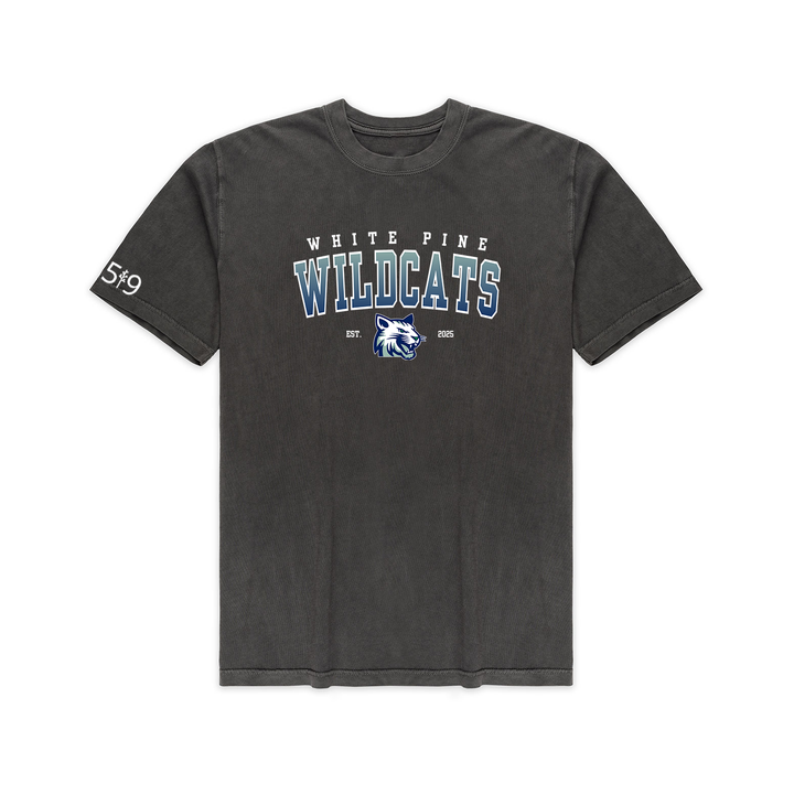 WHITE PINE WILDCATS VINTAGE TEE (UNISEX)