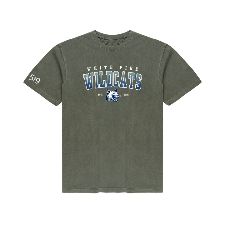 WHITE PINE WILDCATS VINTAGE TEE (UNISEX)