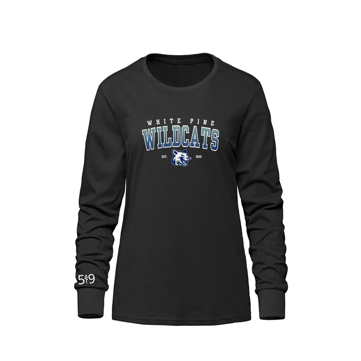 WHITE PINE WILDCATS LONG SLEEVE (WOMENS)