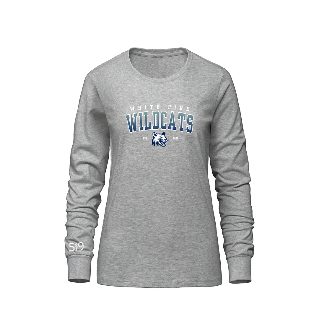 WHITE PINE WILDCATS LONG SLEEVE (WOMENS)