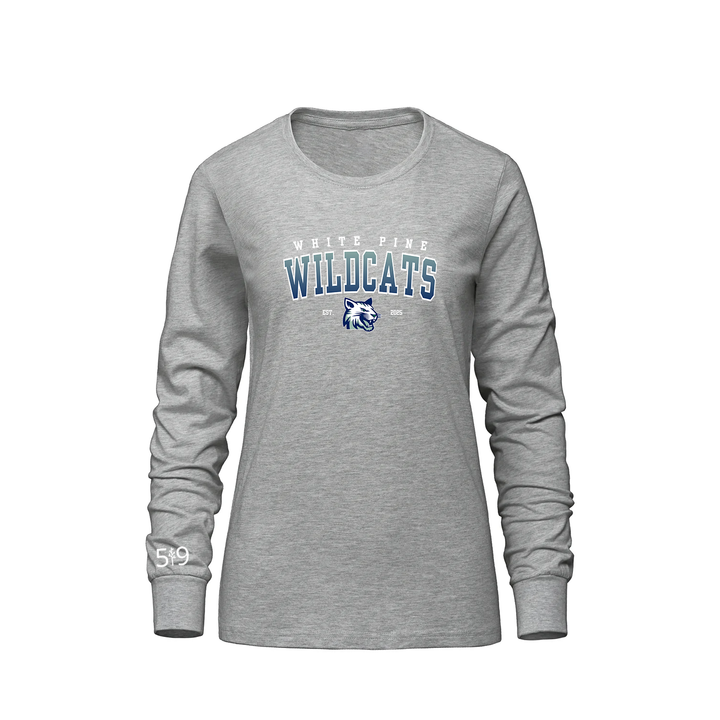 WHITE PINE WILDCATS LONG SLEEVE (WOMENS)