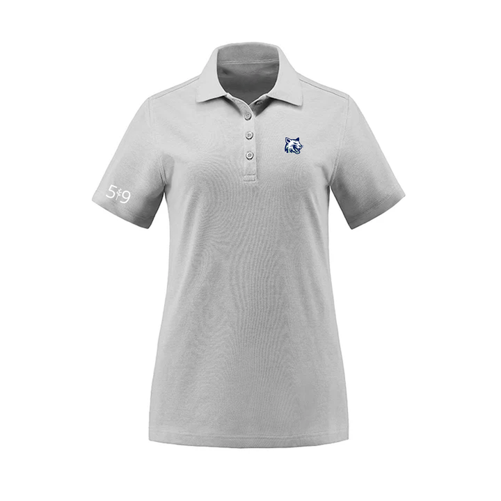WHITE PINE EMBROIDERED PIQUE POLO (WOMENS)