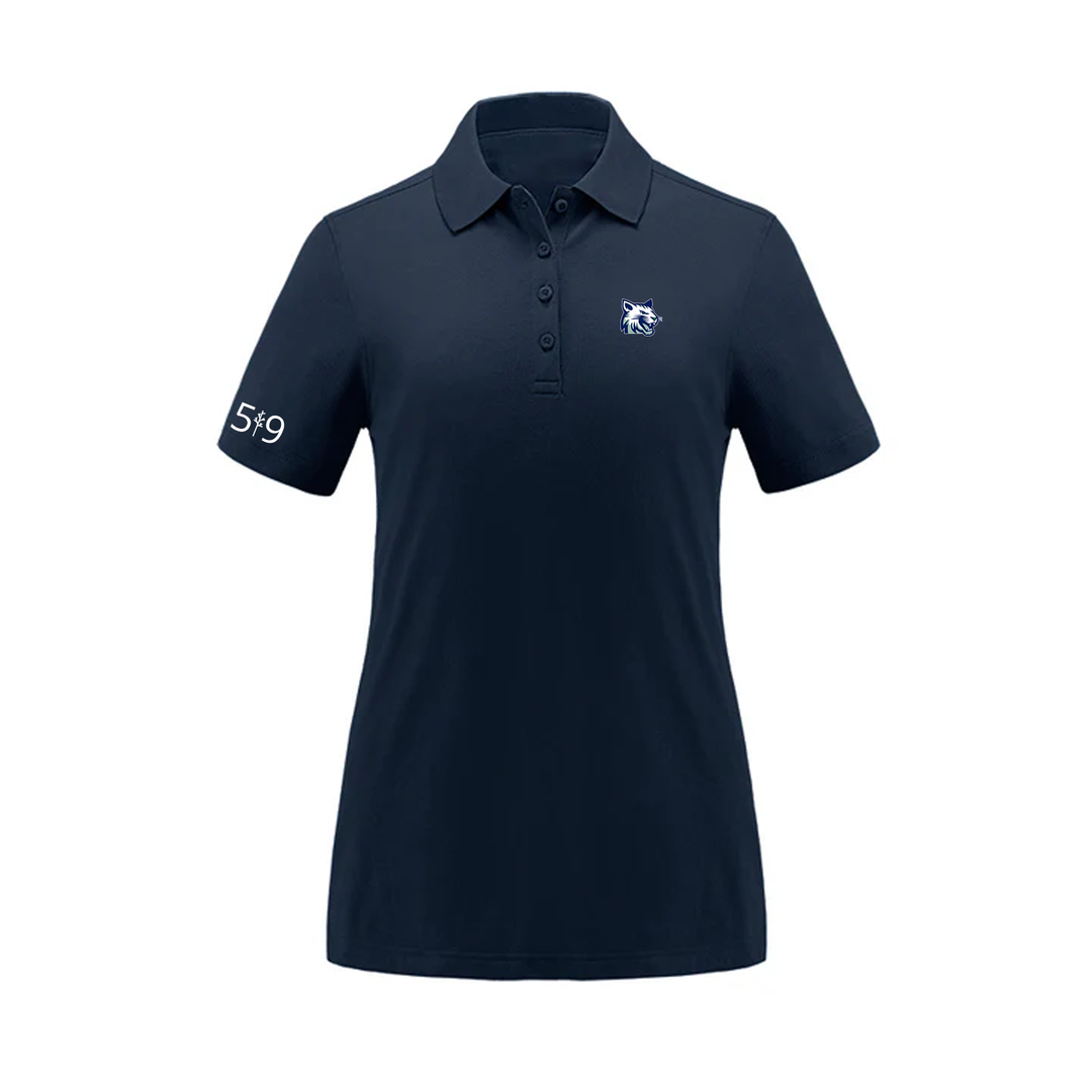 WHITE PINE EMBROIDERED PIQUE POLO (WOMENS)