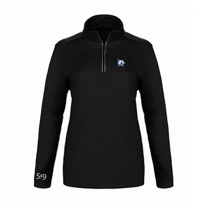 WHITE PINE EMBROIDERED PREMIUM ATHLETIC 1/4 ZIP (WOMENS)