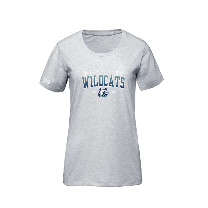 WHITE PINE WILDCATS PREMIUM TEE (WOMENS)