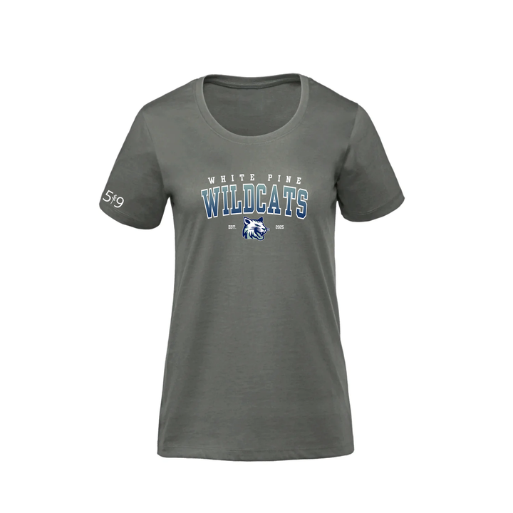 WHITE PINE WILDCATS PREMIUM TEE (WOMENS)