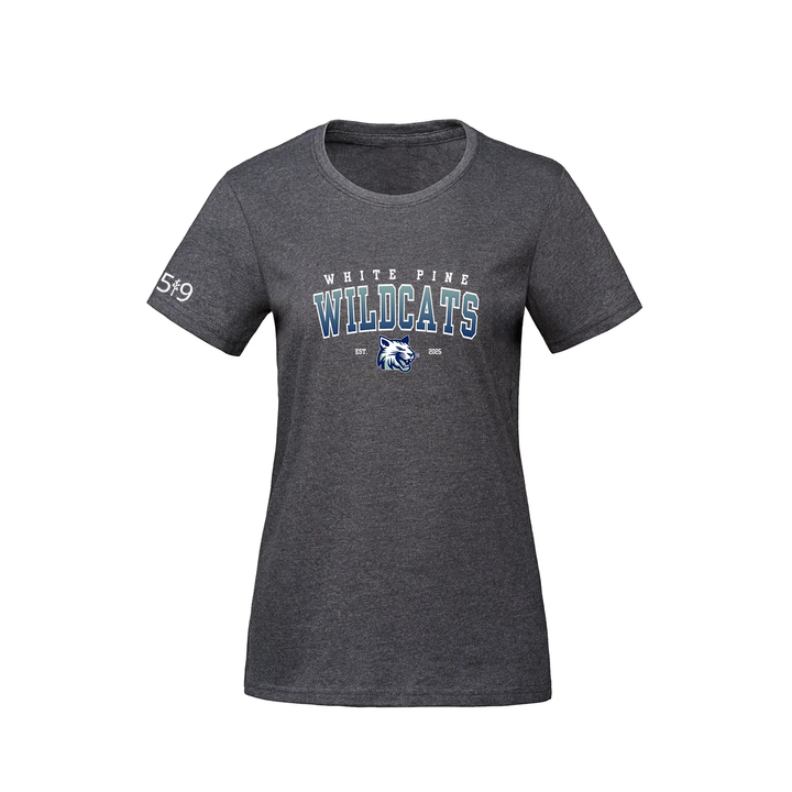 WHITE PINE WILDCATS TEE (WOMENS)