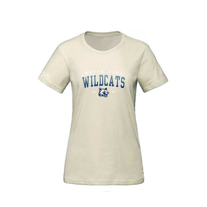 WHITE PINE WILDCATS TEE (WOMENS)