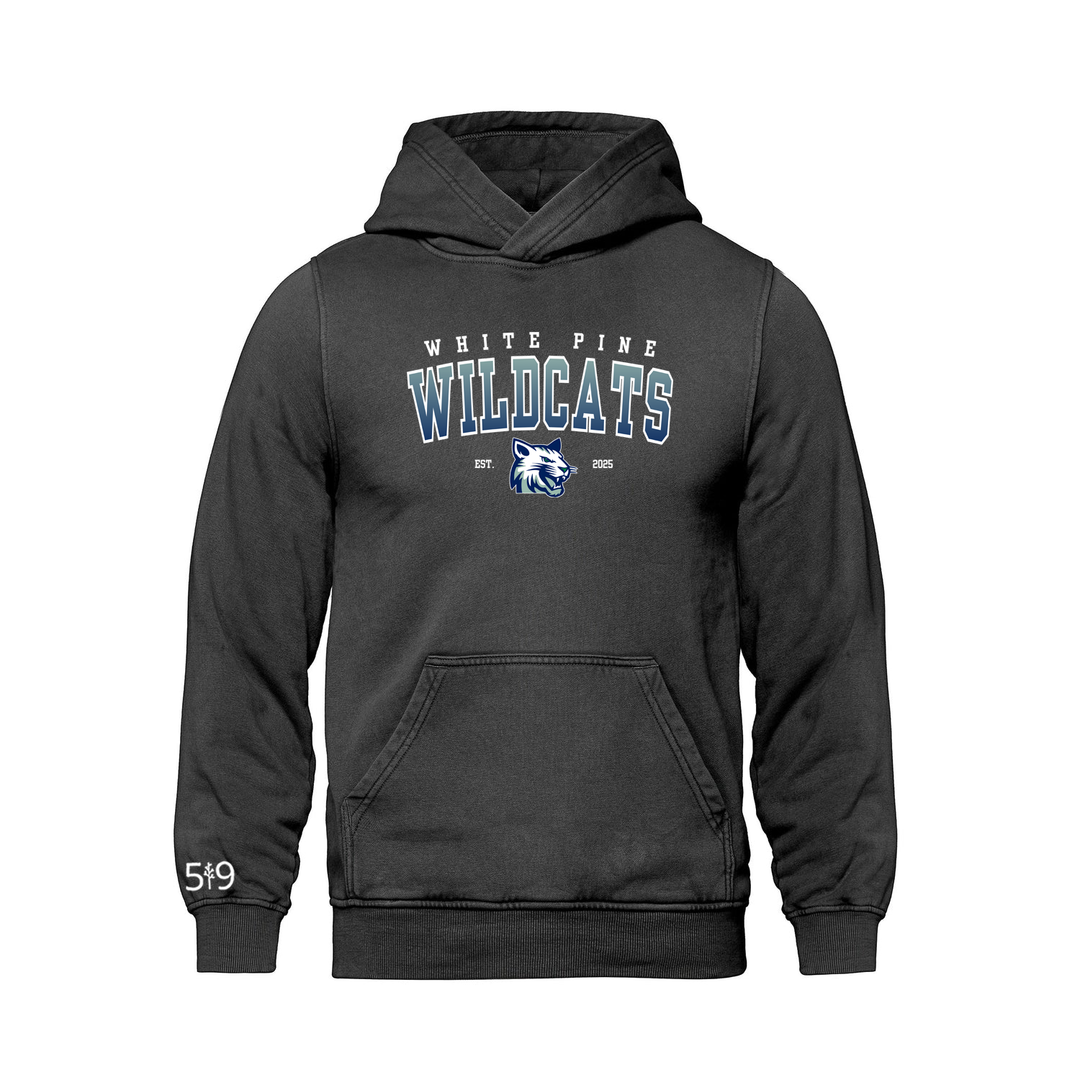 WHITE PINE WILDCATS RETRO HOODIE (UNISEX)