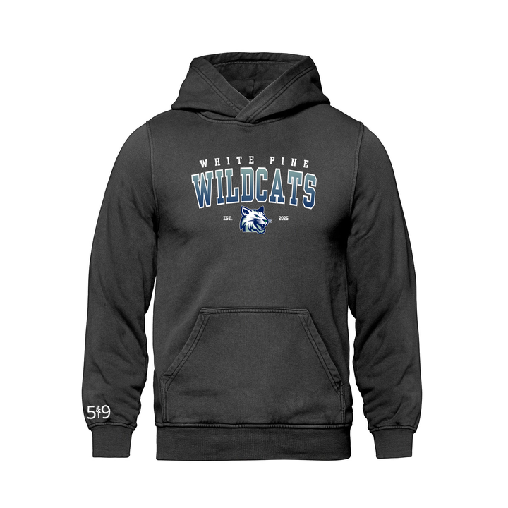 WHITE PINE WILDCATS RETRO HOODIE (UNISEX)