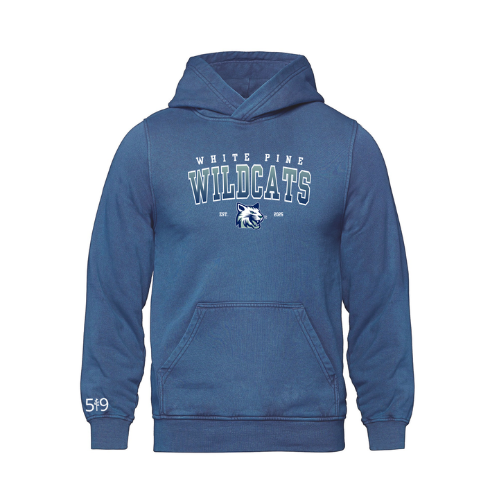 WHITE PINE WILDCATS RETRO HOODIE (UNISEX)