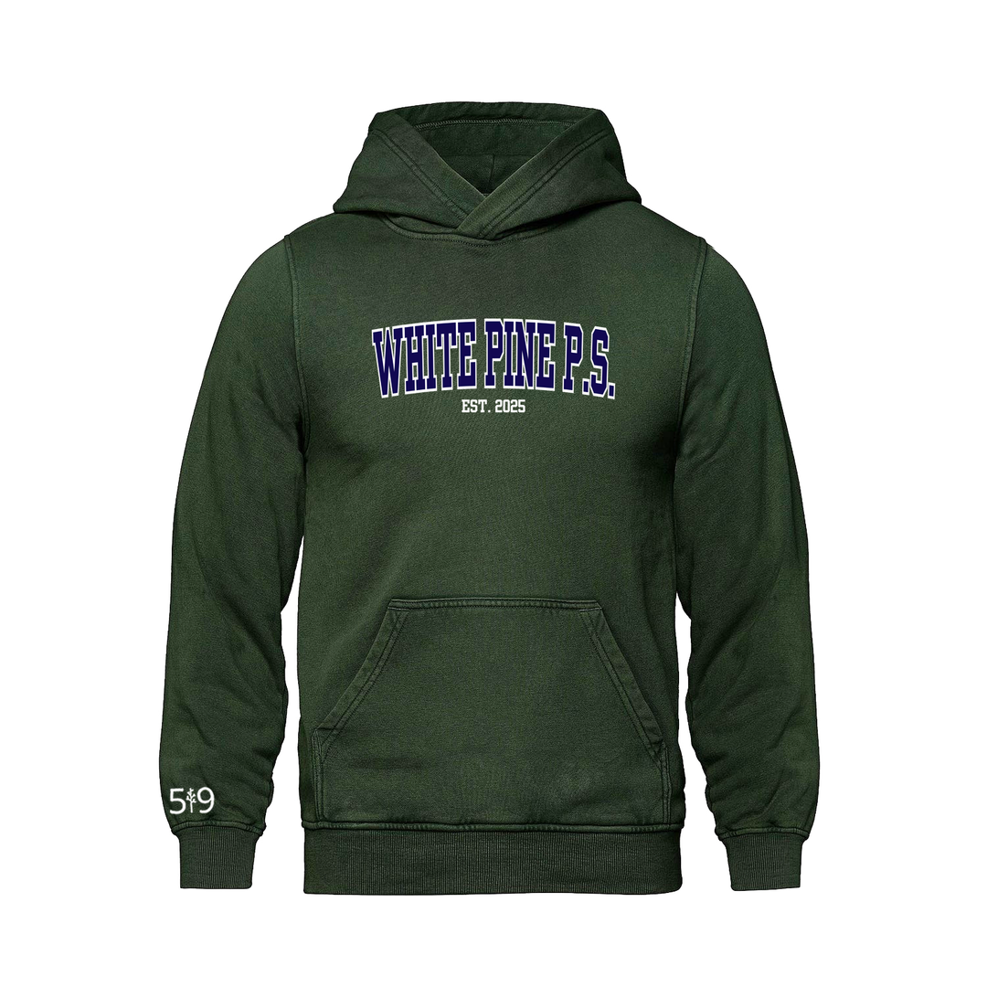WHITE PINE PS. RETRO HOODIE (UNISEX)