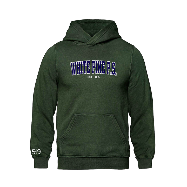 WHITE PINE PS. RETRO HOODIE (UNISEX)