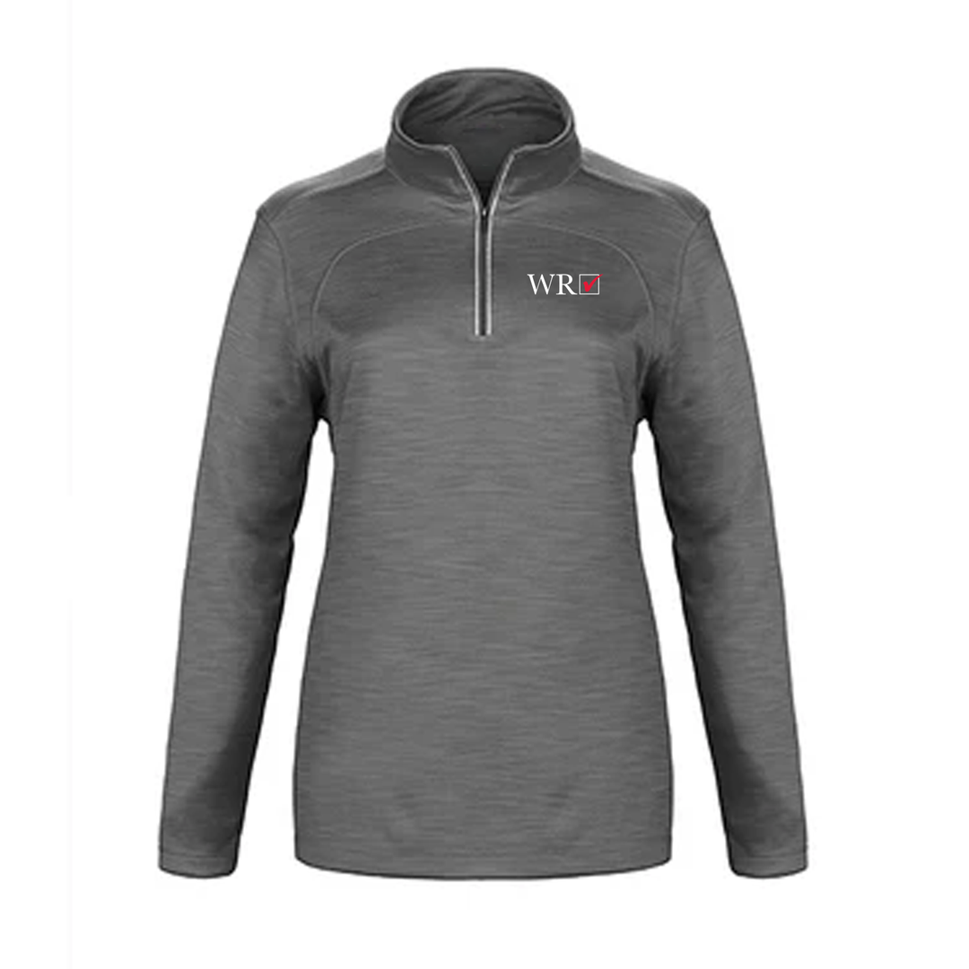 WILKINSON ROGERS EMBROIDERED PREMIUM ATHLETIC 1/4 ZIP (WOMENS)
