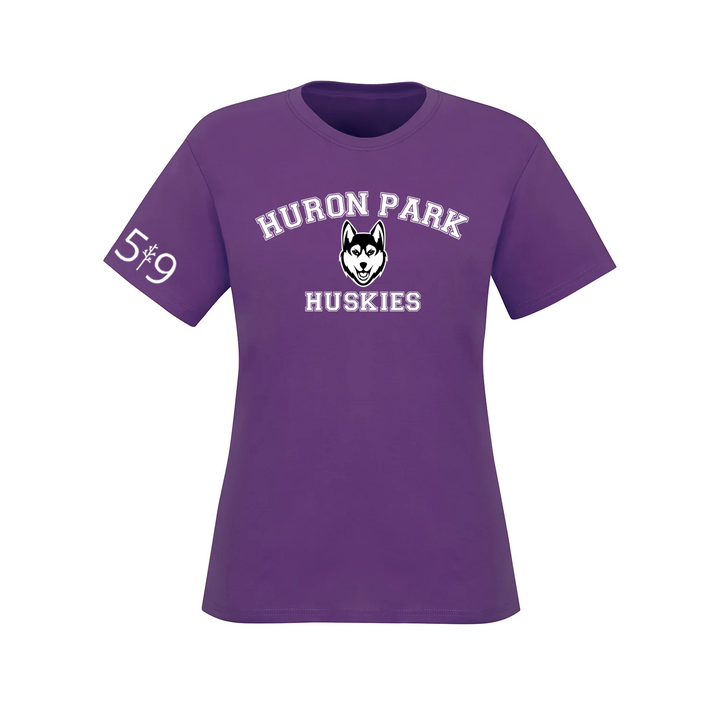HURON PARK HUSKIES CLASSIC TEE (WOMENS)