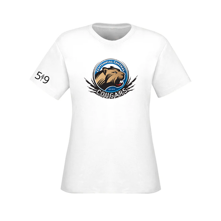 CENTENNIAL CENTRAL COUGARS TEE (WOMENS)