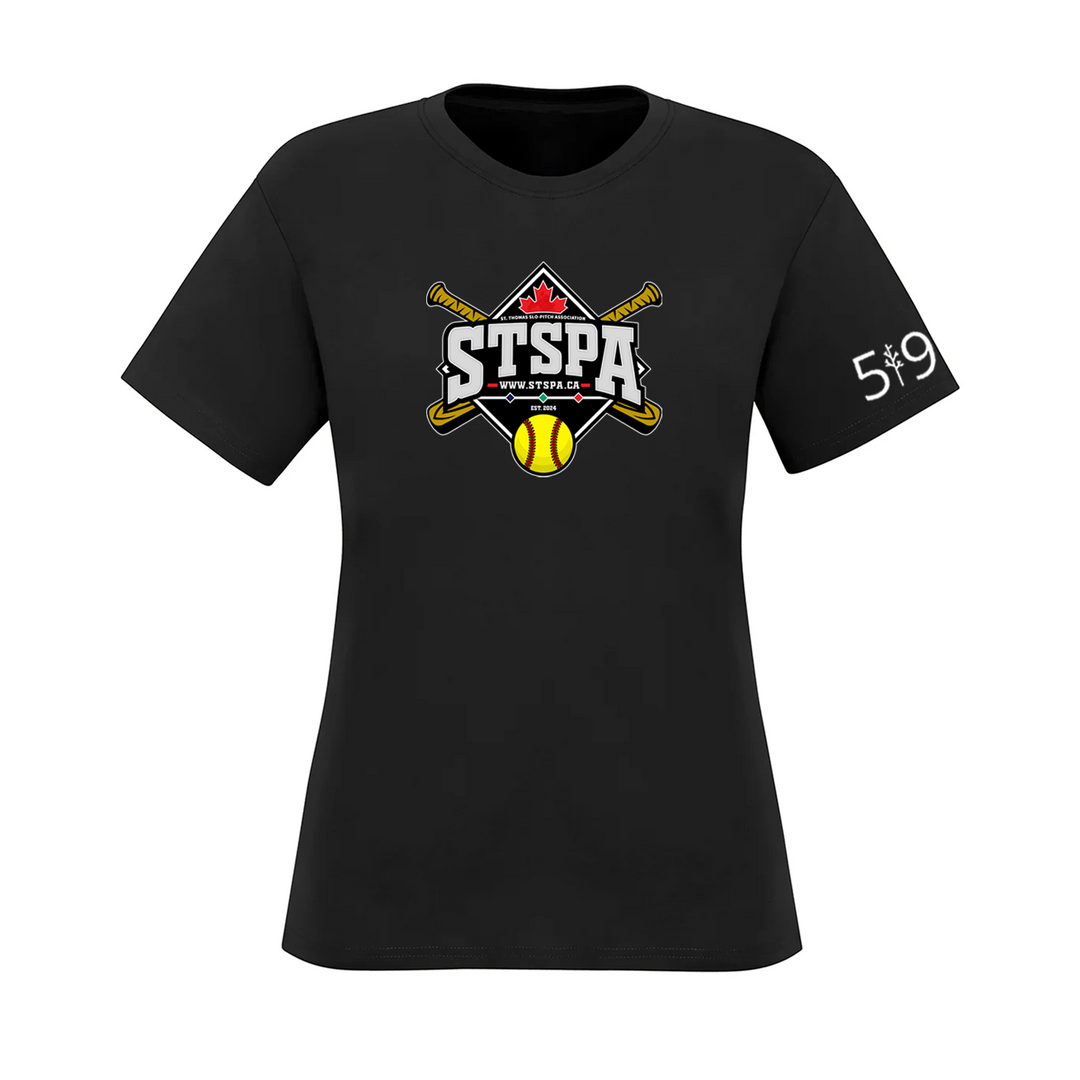 ST. THOMAS SLO PITCH CLASSIC TEE (WOMENS)