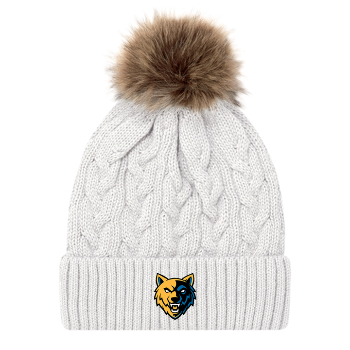 WESTMOUNT EMBROIDERED FAUX FUR TOQUE (WOMENS)