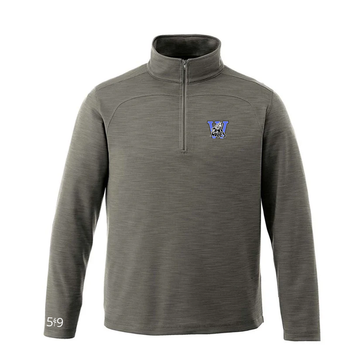 WILBERFORCE EMBROIDERED PREMIUM ATHLETIC 1/4 ZIP (MENS)
