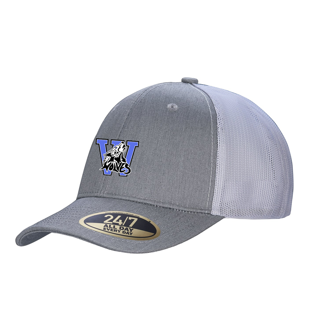 WILBERFORCE EMBROIDERED TRUCKER CAP