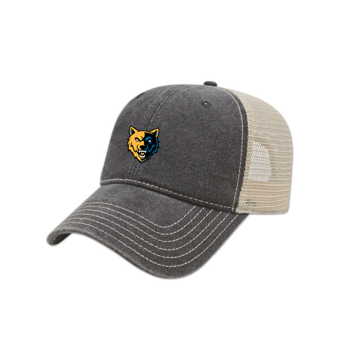 WESTMOUNT EMBROIDERED VINATGE MESHBACK HAT
